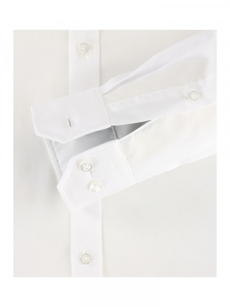 VENTI Slim Fit Chemise Blanc Kent Popeline - Vue 2