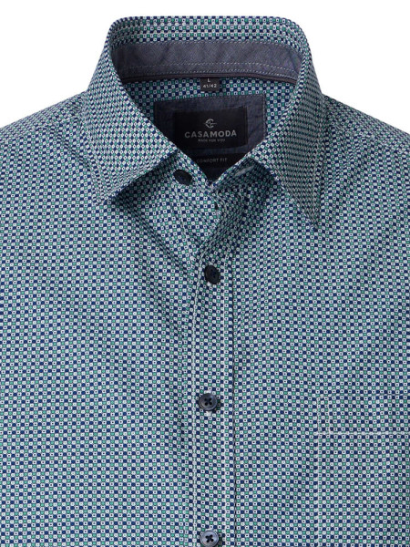 CASAMODA Comfort Fit Chemise Vert Kent Easy Care  - Vue 1