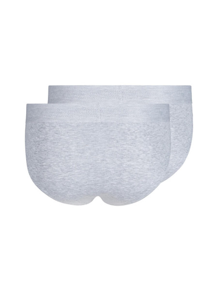 SKINY Regular Fit Gris Feinripp