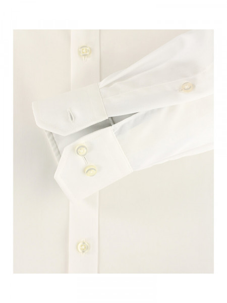 VENTI Slim Fit Chemise Beige clair Kent Popeline - Vue 1