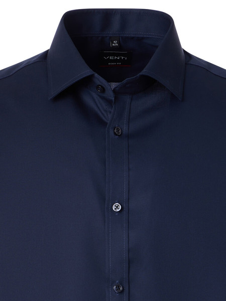 VENTI Slim Fit Chemise Marine Kent Popeline - Vue 1