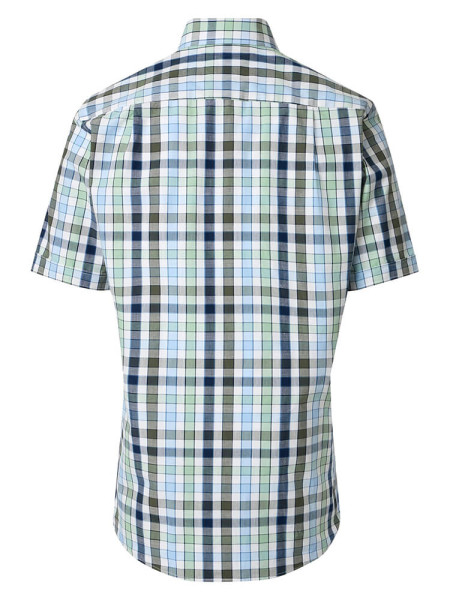 REDMOND Regular Fit Chemise Vert Kent Struktur