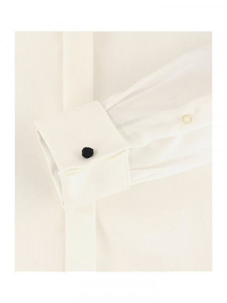 VENTI Regular Fit Chemise Beige clair Kläppchen Popeline - Vue 2