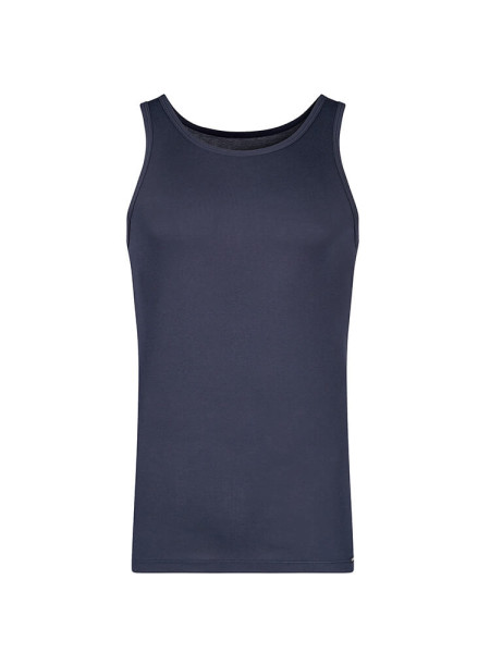 SKINY Regular Fit Marine Feinripp - Vue 1