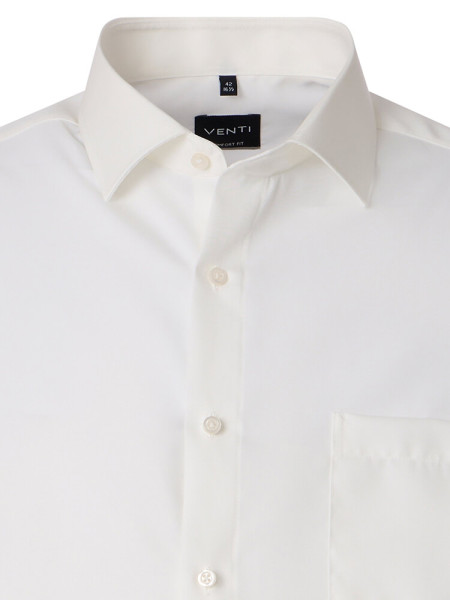 VENTI Comfort Fit Chemise Beige clair Kent Twill - Vue 1
