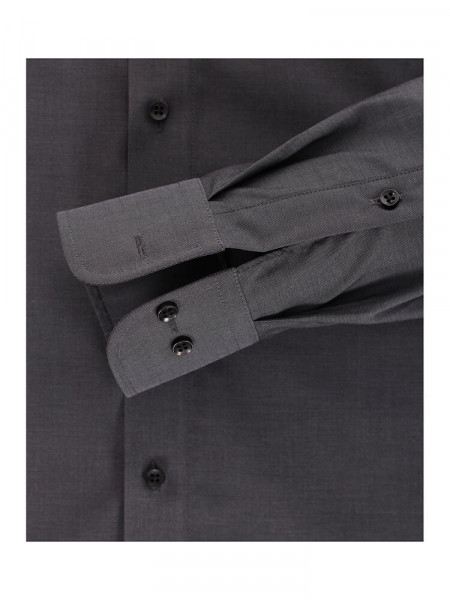 CASAMODA Regular Fit Chemise Anthracite Kent Popeline - Vue 2