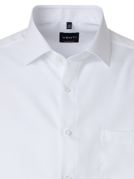 VENTI Regular Fit Chemise Blanc Kent Twill - Vue 1