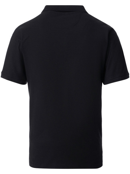 REDMOND Polo Noir Piqué