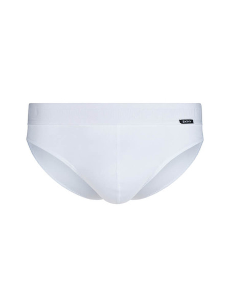 SKINY Regular Fit Blanc Feinripp - Vue 1