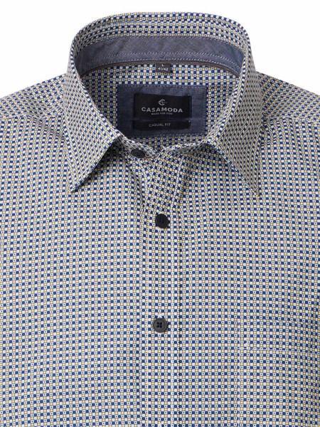 CASAMODA Regular Fit Chemise Jaune Kent Easy Care  - Vue 1