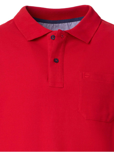 REDMOND Polo Rouge Piqué - Vue 1