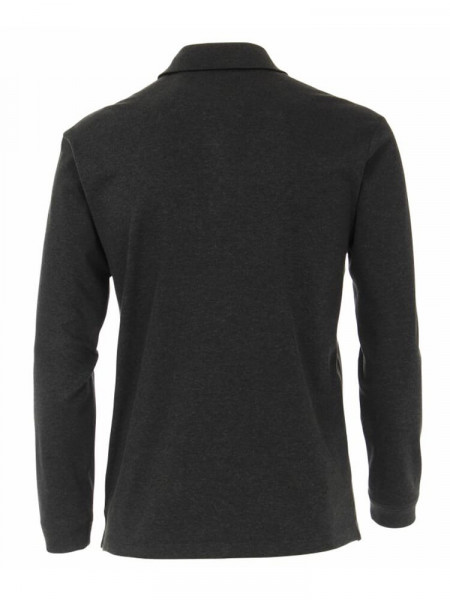 CASAMODA Polo Anthracite Piqué