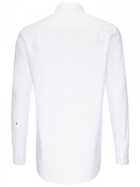 SEIDENSTICKER Comfort Fit Chemise Blanc Business Kent Popeline