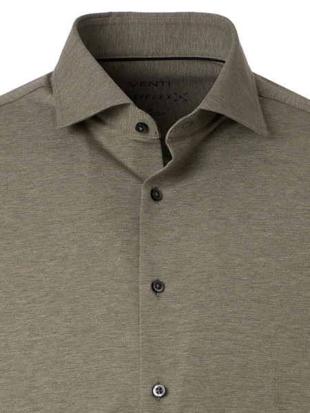 VENTI Comfort Fit Chemise Vert Kent Jersey - Vue 1