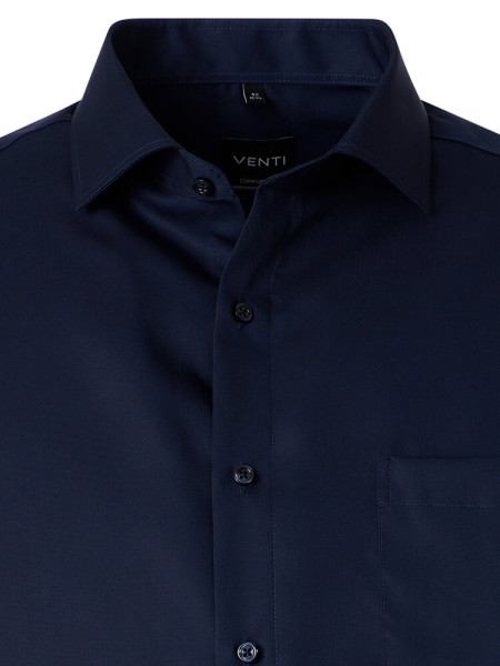 VENTI Regular Fit Chemise Marine Kent Twill - Vue 1