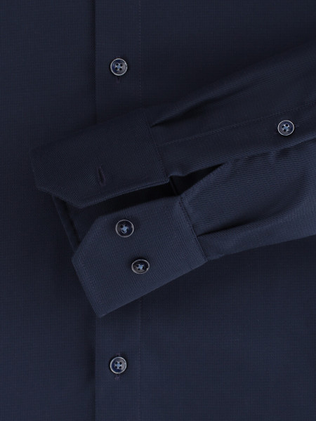 VENTI Regular Fit Chemise Bleu foncé Kent Struktur - Vue 2