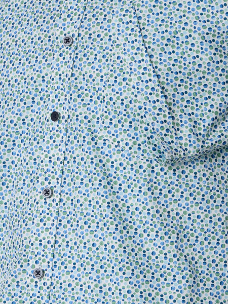 CASAMODA Comfort Fit Chemise Vert Button-Down Easy Care  - Vue 2