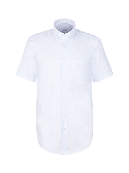 SEIDENSTICKER Regular Fit Chemise Bleu clair New Kent Struktur