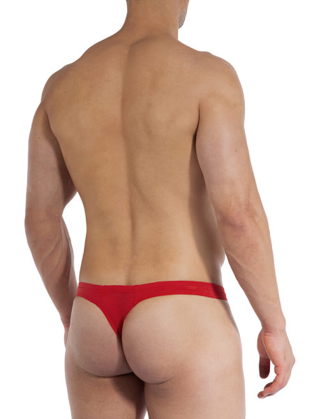 OLAF BENZ Regular Fit Rouge Microfaser