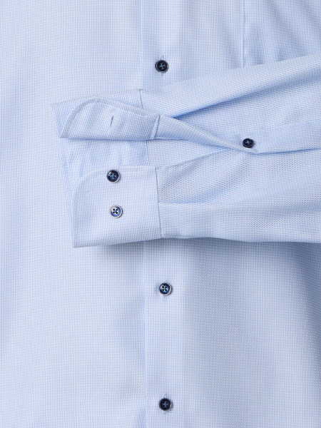 VENTI Comfort Fit Chemise Bleu clair Kent Struktur - Vue 2