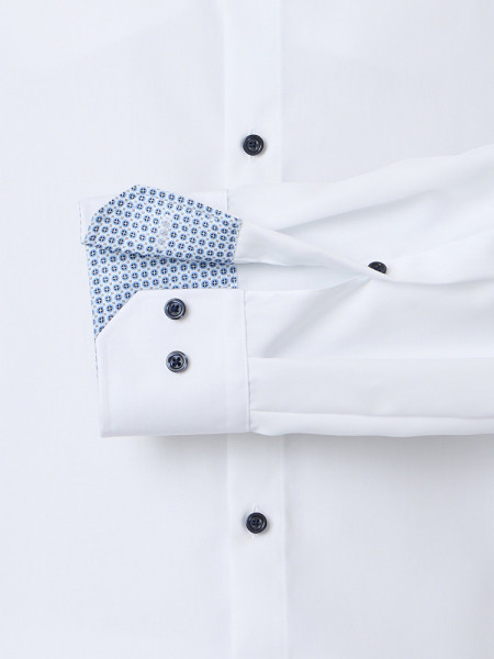 VENTI Regular Fit Chemise Blanc Kent Popeline - Vue 2