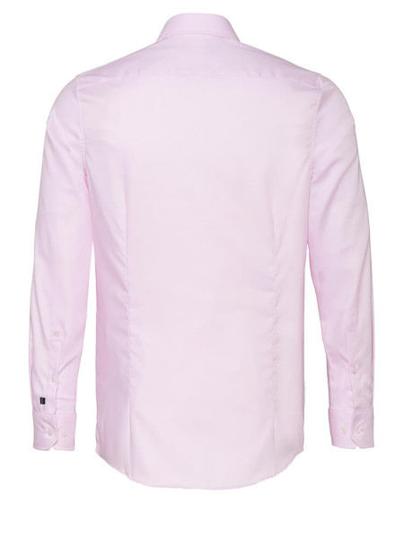 PURE Slim Fit Chemise Rosé Haifisch Twill