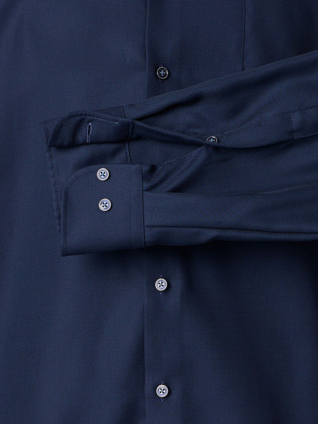 VENTI Comfort Fit Chemise Bleu foncé Kent Struktur - Vue 2