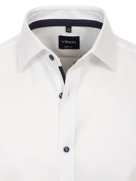 VENTI Slim Fit Chemise Blanc Kent Easy Care  - Vue 1