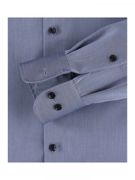 CASAMODA Comfort Fit Chemise Bleu foncé Kent Twill - Vue 2