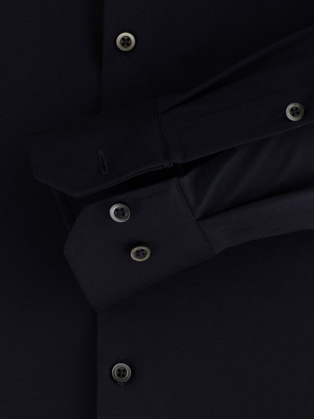 VENTI Regular Fit Chemise Marine Kent Jersey - Vue 2