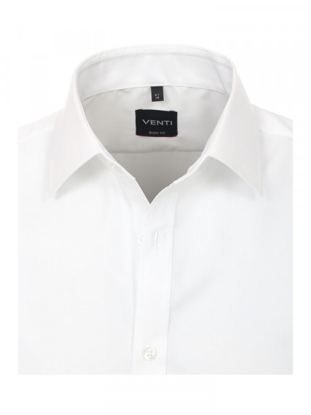 VENTI Slim Fit Chemise Blanc Kent Popeline - Vue 1