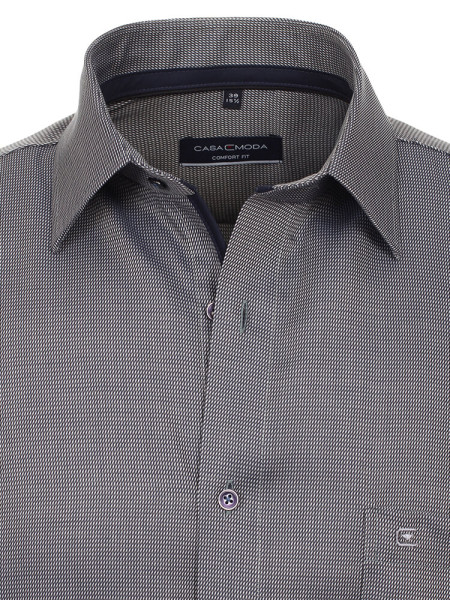 CASAMODA Comfort Fit Chemise Vert Kent Struktur - Vue 1