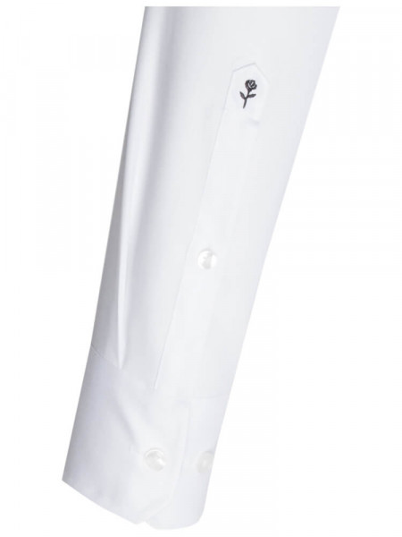 SEIDENSTICKER Slim Fit Chemise Blanc Haifisch Oxford - Vue 1