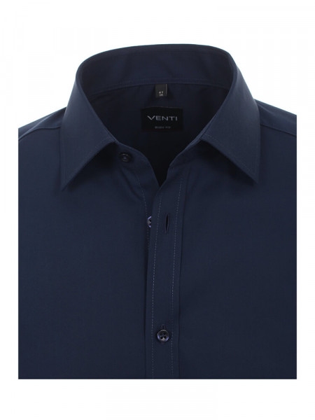 VENTI Slim Fit Chemise Marine Kent Popeline - Vue 1
