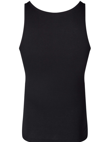 SKINY Regular Fit Noir Feinripp - Vue 2