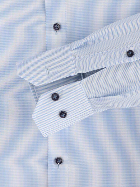 VENTI Regular Fit Chemise Bleu clair Kent Struktur - Vue 2