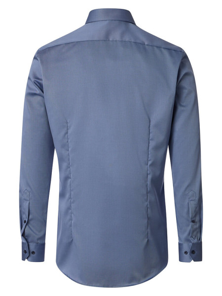 VENTI Slim Fit Chemise Bleu fumé Kent Popeline