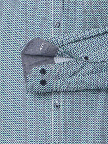 CASAMODA Comfort Fit Chemise Vert Kent Easy Care  - Vue 2