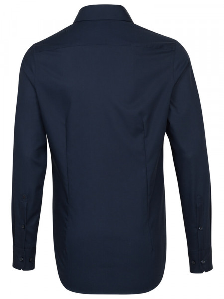 SEIDENSTICKER Slim Fit Chemise Marine Business Kent Popeline