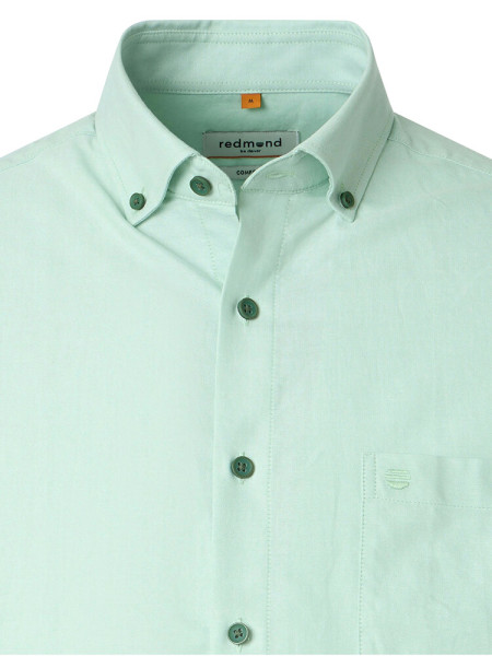 REDMOND Comfort Fit Chemise Marine Button-Down Fein Oxford - Vue 1