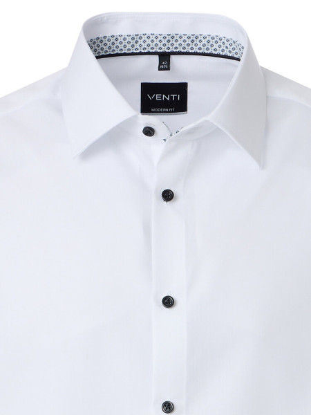 VENTI Regular Fit Chemise Blanc Kent Popeline - Vue 1