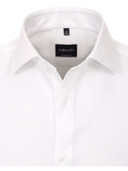 VENTI Regular Fit Chemise Blanc Kent Twill - Vue 1