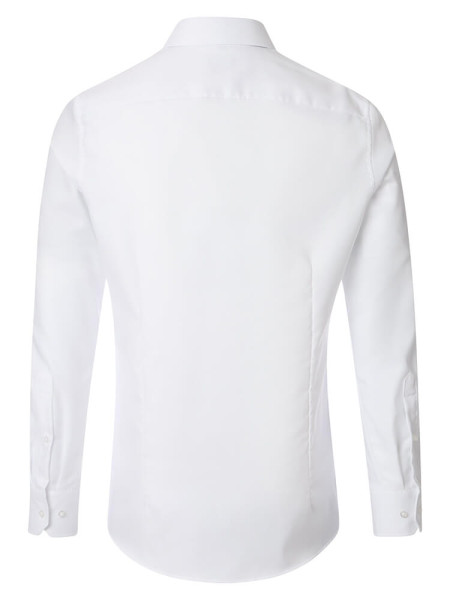 VENTI Regular Fit Chemise Blanc Button-Down Fein Oxford