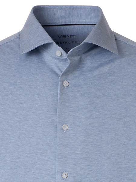 VENTI Comfort Fit Chemise Bleu clair Kent Jersey - Vue 1