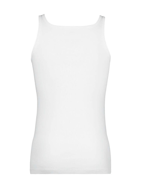 HUBER Regular Fit Blanc Feinripp - Vue 2