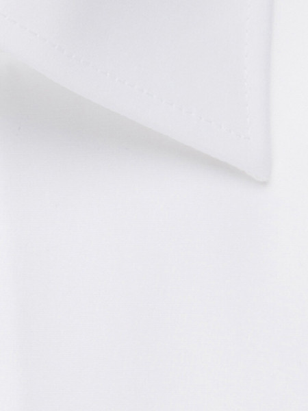 SEIDENSTICKER Comfort Fit Chemise Blanc Business Kent Popeline - Vue 3