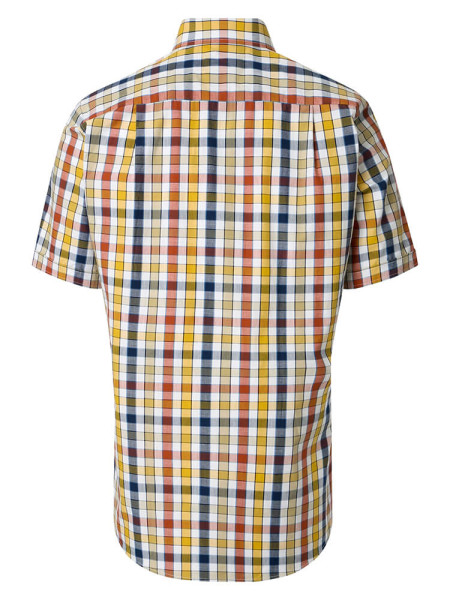 REDMOND Regular Fit Chemise Jaune Kent Struktur
