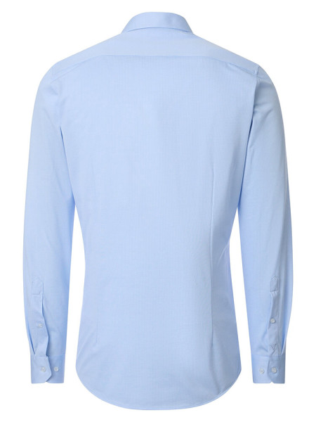 VENTI Slim Fit Chemise Bleu clair Kent Jersey