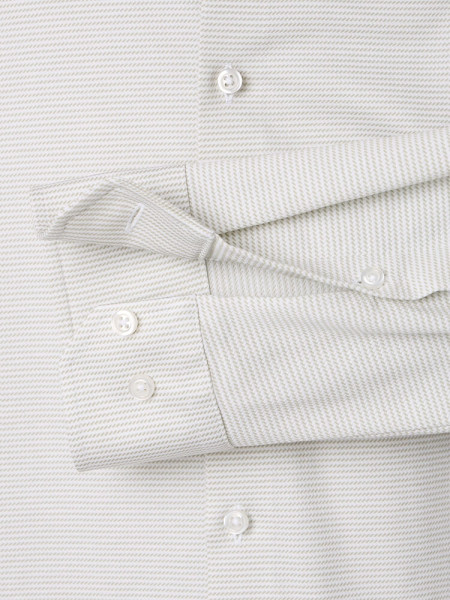 VENTI Slim Fit Chemise Vert Kent Jersey - Vue 2