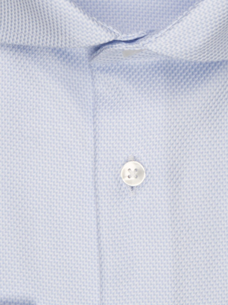SEIDENSTICKER Slim Fit Chemise Bleu clair Kent Struktur - Vue 1